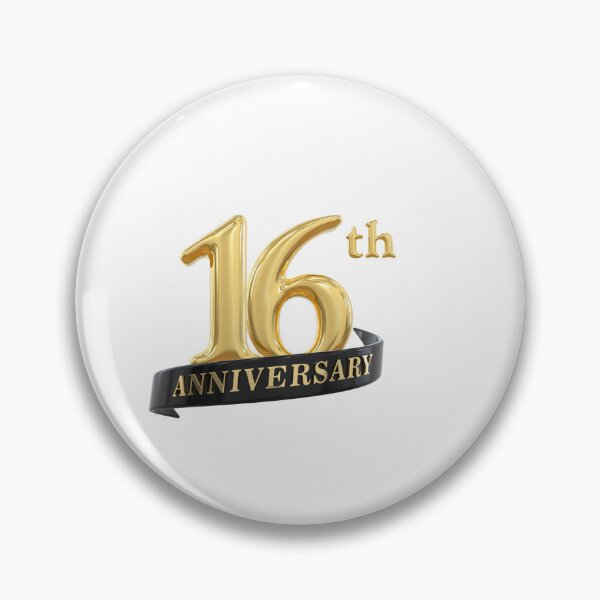 Item preview, "Celebrating 16 Years Together – Romantic Anniversary Print" designed and sold by Fouziaart08.