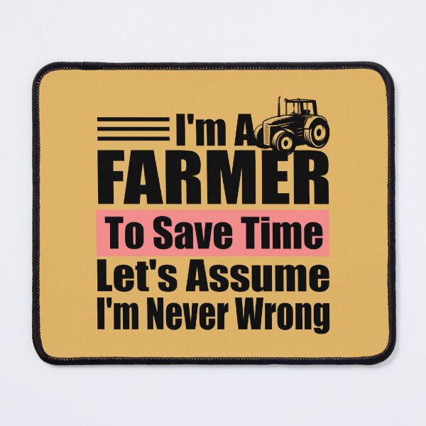 Item preview, Expert Farmer Wisdom: Funny Agriculturist Slogan | Best Orchard Farm Gift for Agronomist Dad, Mom & Gardener designed and sold by karibov.