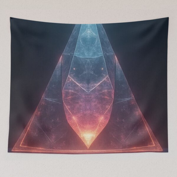 Item preview, Mystical pyramid on the shore of the water designed and sold by Mianku | Für das Leben.