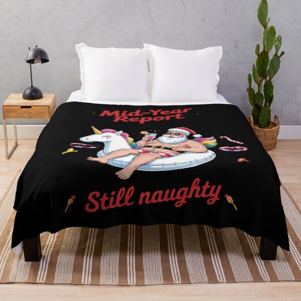 Item preview, Mid Year Report Still Naughty Funny Christmas In July Santa6 designed and sold by RoyTill0Art.