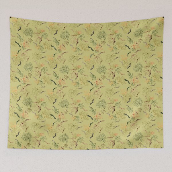 Item preview, Sycamore Symphony - Autumn Leaves and 'Bats' designed and sold by McCammontMakes.