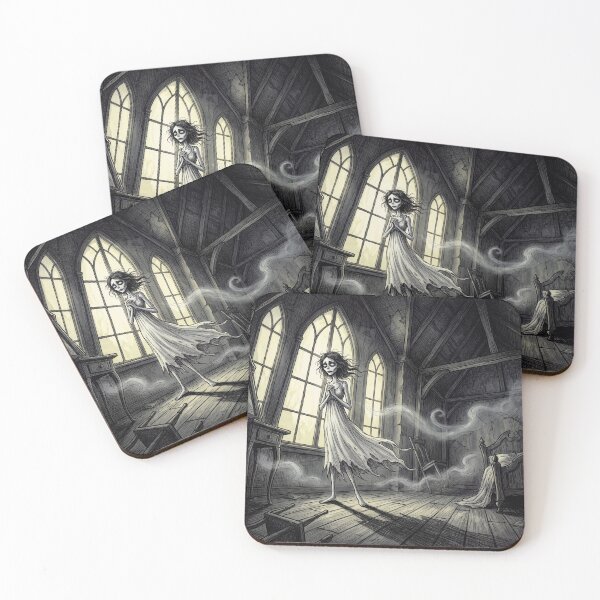 Item preview, Ellen's Dawn Sacrifice in Nosferatu Gothic illustration designed and sold by Vintage Designs +.