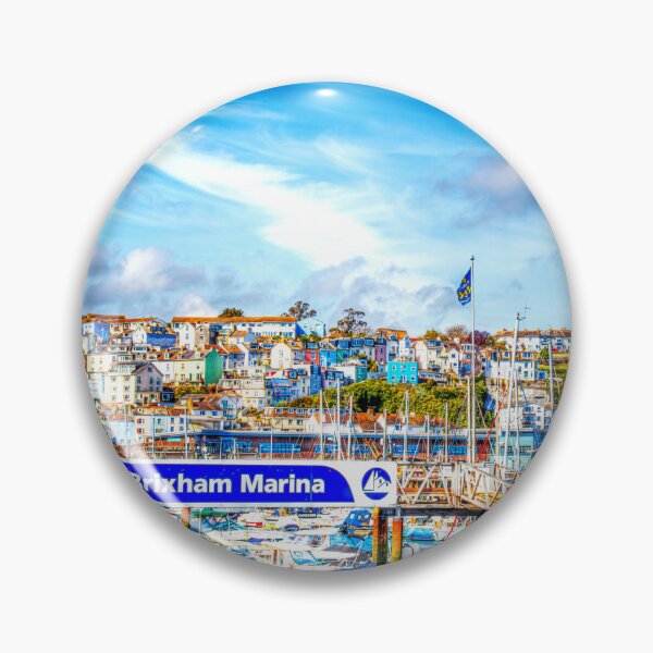 Item preview, Brixham Marina with Boats And Yachts, Devon, England designed and sold by Paul Thompson Photography.
