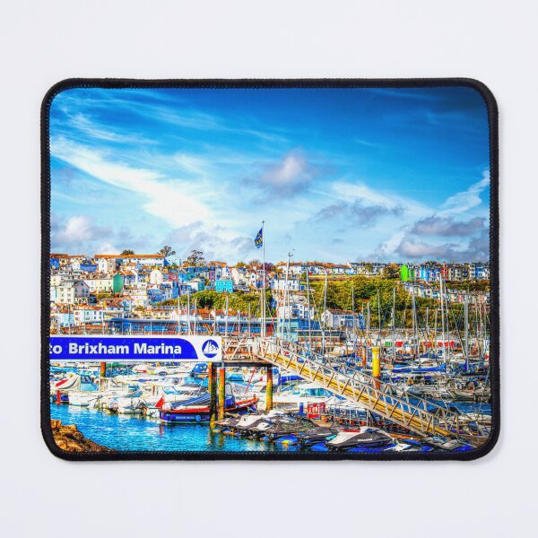 Item preview, Brixham Marina with Boats And Yachts, Devon, England designed and sold by Paul Thompson Photography.