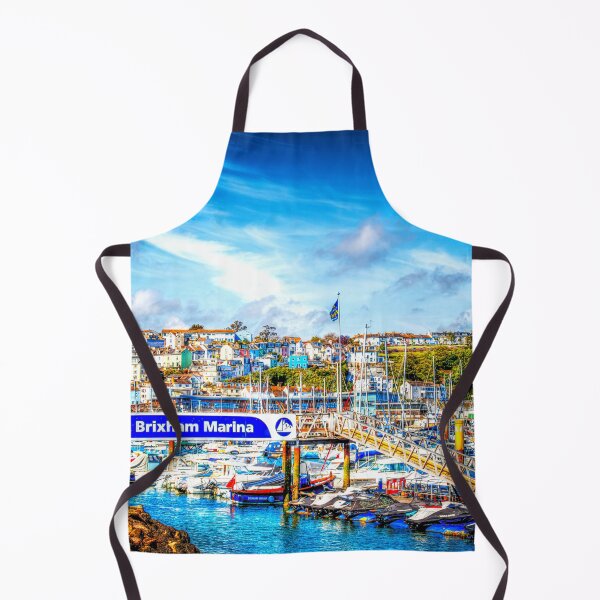 Item preview, Brixham Marina with Boats And Yachts, Devon, England designed and sold by Paul Thompson Photography.