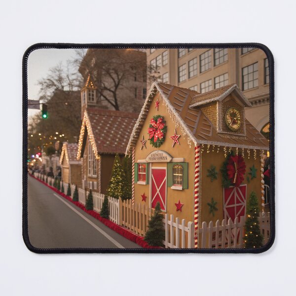 Item preview, Gingerbread Holiday Parade designed and sold by Bionson Art.