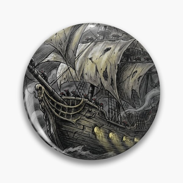 Item preview, Plague Ship Nightmare in Nosferatu Gothic illustration designed and sold by Vintage Designs +.