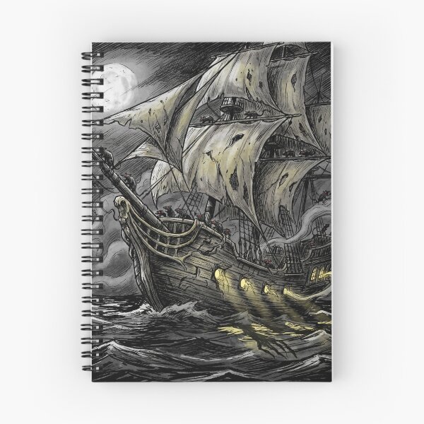 Item preview, Plague Ship Nightmare in Nosferatu Gothic illustration designed and sold by Vintage Designs +.