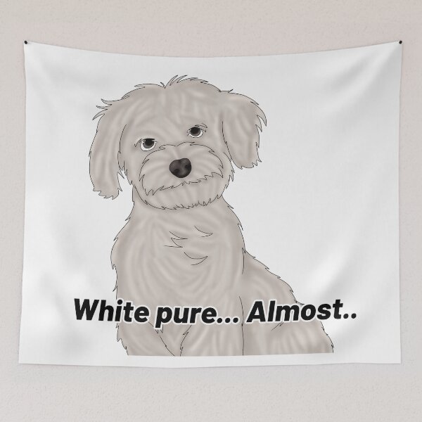 Item preview, Maltese Semirealistic – “Pure White… Almost” - cute Semirealistic dog design designed and sold by Crack-in-Colors.
