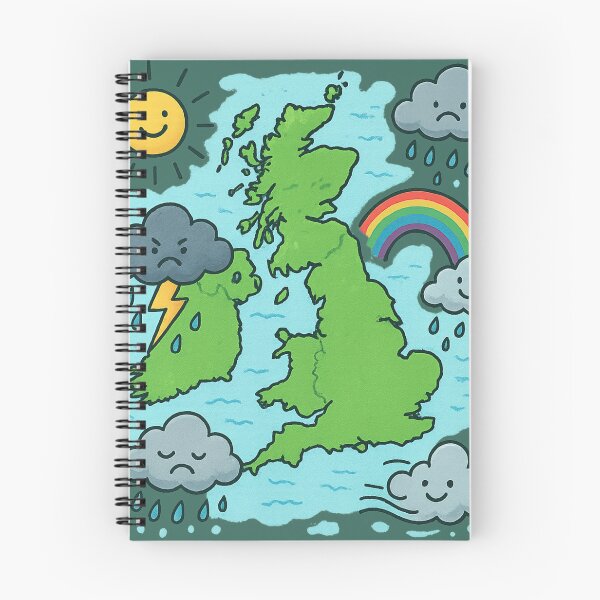 Item preview, The British Weather – Every Season at Once designed and sold by MikeHawkinWorld.