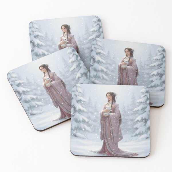 Item preview, Whispers of Snow: Izumi Shikibu’s Gentle Embrace designed and sold by Mori-no-Akari.