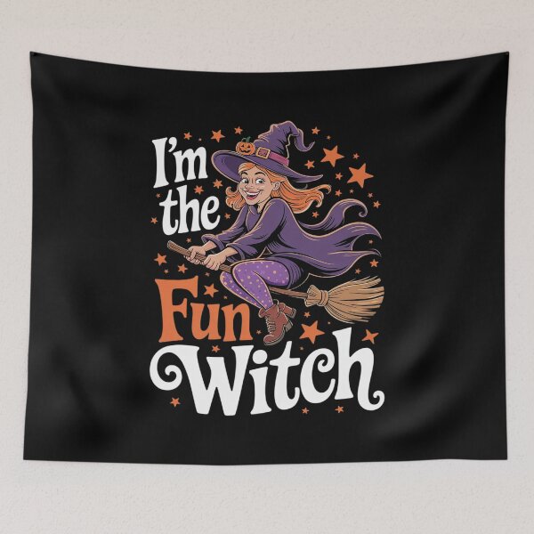 Item preview, im the Fun Witch Halloween Matching Group Costume  designed and sold by THagBlue.