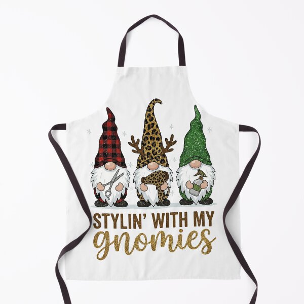 Item preview, Hair Stylist Christmas Gnomes – Stylin’ With My Gnomies designed and sold by Imaginationbeyond.