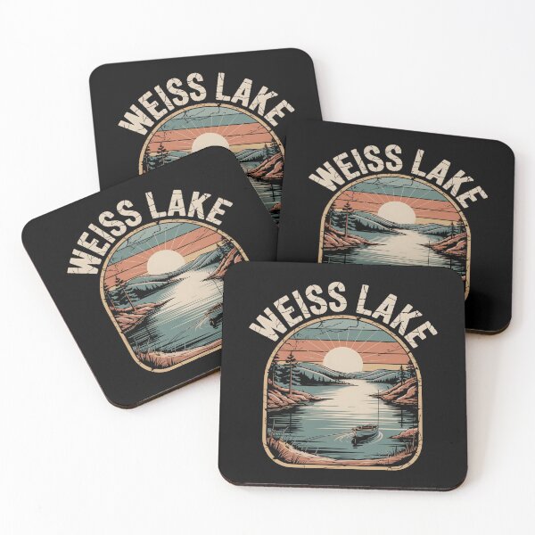 Item preview, Weiss Lake – Distressed Horizon designed and sold by JessArty ⭐⭐⭐⭐⭐.