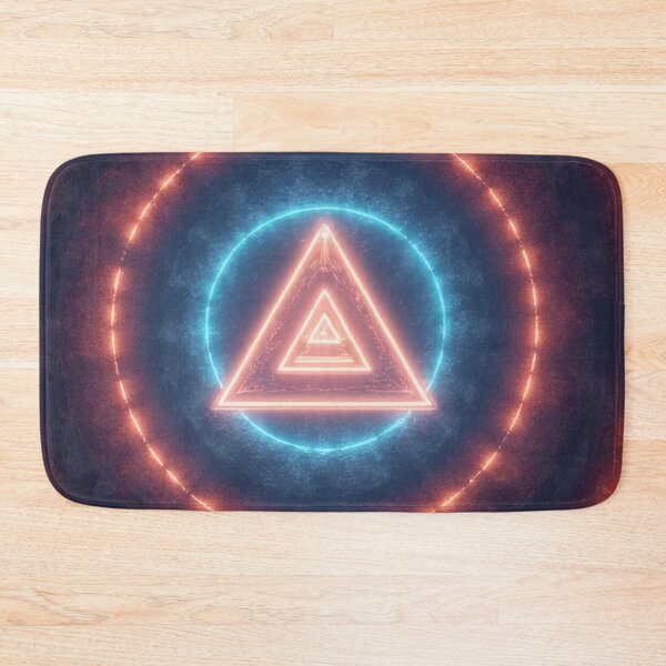Item preview, Neon Triangle Tunnel in Spherical Galaxy designed and sold by Mianku | Für das Leben.