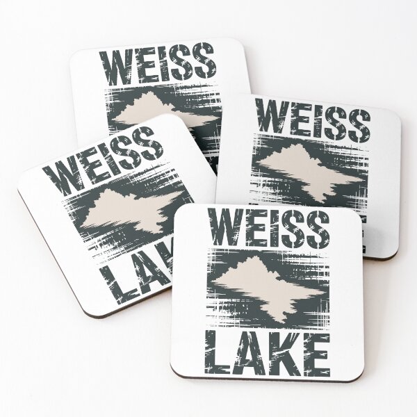 Item preview, Weiss Lake – Rough Vintage Lake Outline designed and sold by JessArty ⭐⭐⭐⭐⭐.