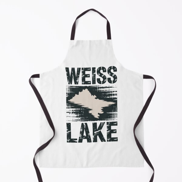 Item preview, Weiss Lake – Rough Vintage Lake Outline designed and sold by JessArty ⭐⭐⭐⭐⭐.