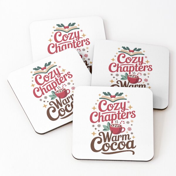 Item preview, Cozy Chapters Warm Cocoa Festive designed and sold by MagicWander.