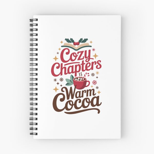 Item preview, Cozy Chapters Warm Cocoa Festive designed and sold by MagicWander.