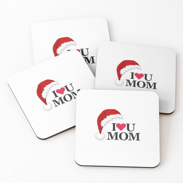 Item preview, I Love Mom Christmas Gift | Heartwarming Holiday Design for Moms designed and sold by Fouziaart08.