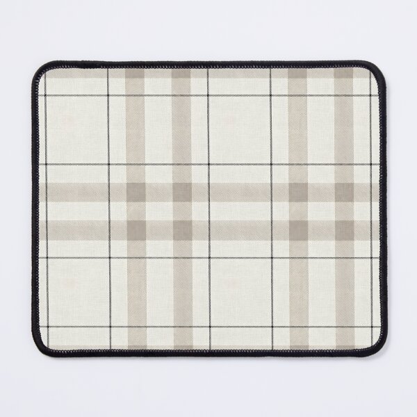Item preview, Minimalist Neutral Taupe Plaid Tartan Seamless Linen Texture designed and sold by svarupa.