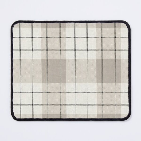 Item preview, Minimalist Neutral Taupe Plaid Tartan Seamless Linen Texture designed and sold by svarupa.