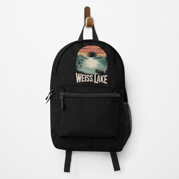 Item preview, Weiss Lake – Retro Sunset designed and sold by JessArty ⭐⭐⭐⭐⭐.