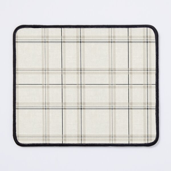 Item preview, Minimalist Neutral Taupe Plaid Tartan Seamless Linen Texture designed and sold by svarupa.