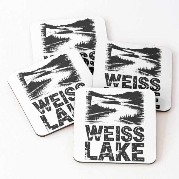 Item preview, Weiss Lake – Brushstroke Landscape Silhouette designed and sold by JessArty ⭐⭐⭐⭐⭐.