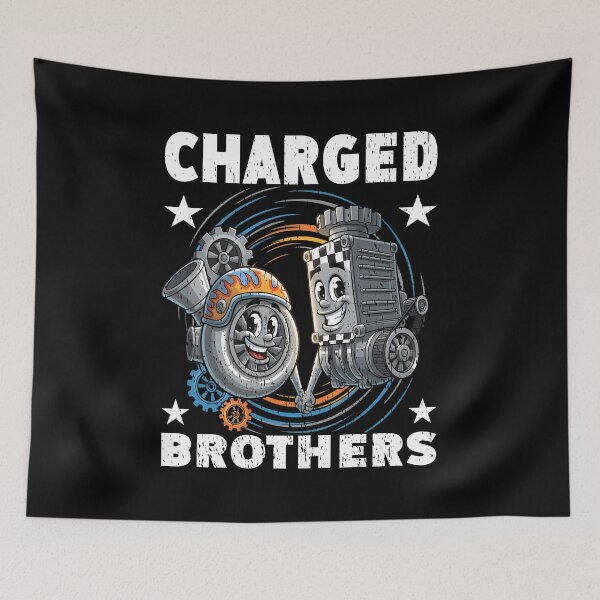 Item preview, CHARGED BROTHERS turbo and super chargers turbo charged super charged horsepower  designed and sold by Jt41.