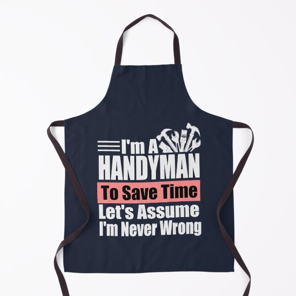 Item preview, Expert Handyman Wisdom: Funny Tradesman Motto | Best Gift for Carpenter Dad, Mechanic & Master Fixer designed and sold by karibov.