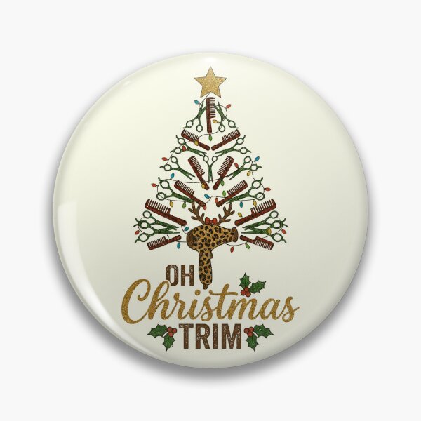Item preview, Oh Christmas Trim – Hair Stylist Christmas Tree designed and sold by Imaginationbeyond.