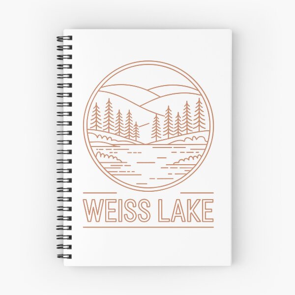 Item preview, Weiss Lake – Copper Minimal Landscape designed and sold by JessArty ⭐⭐⭐⭐⭐.