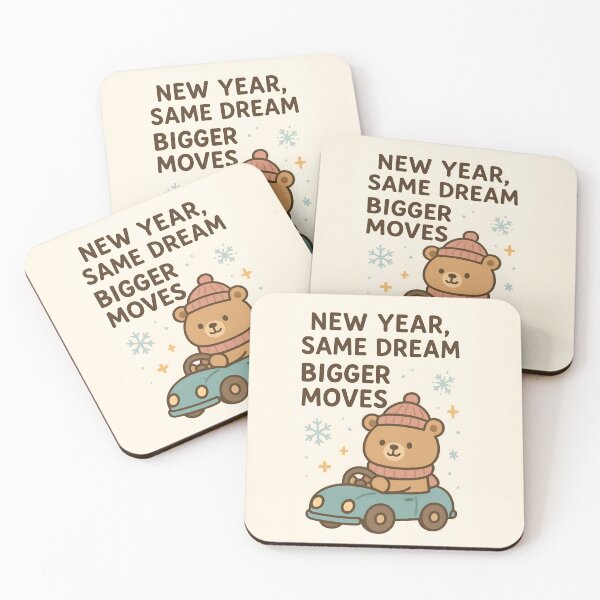 Item preview, New Year, Same Dream, Bigger Moves designed and sold by NattyGe.