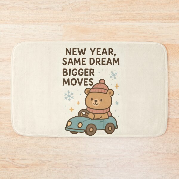 Item preview, New Year, Same Dream, Bigger Moves designed and sold by NattyGe.