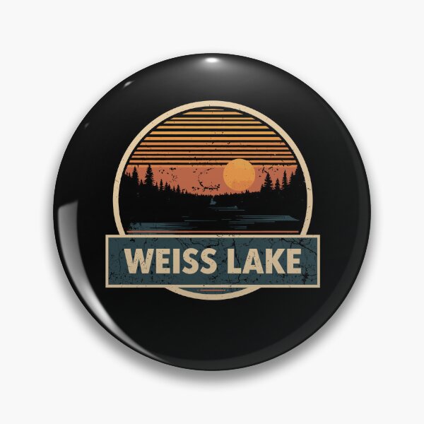 Item preview, Weiss Lake – Warm Retro Sunset designed and sold by JessArty ⭐⭐⭐⭐⭐.