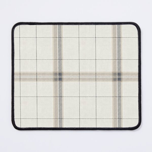 Item preview, Minimalist Neutral Taupe Plaid Tartan Seamless Linen Texture designed and sold by svarupa.