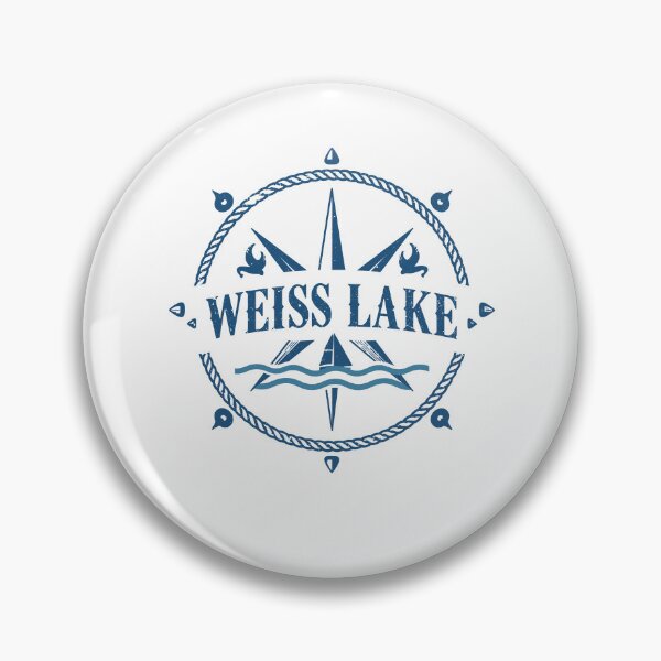 Item preview, Weiss Lake – Nautical Compass Explorer Design designed and sold by JessArty ⭐⭐⭐⭐⭐.
