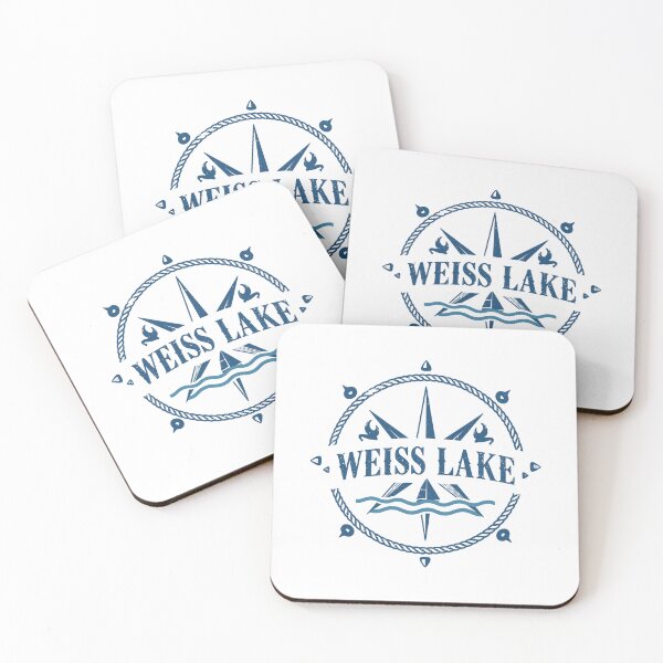 Item preview, Weiss Lake – Nautical Compass Explorer Design designed and sold by JessArty ⭐⭐⭐⭐⭐.