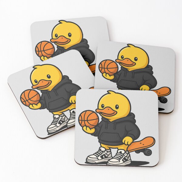 Item preview, Street Duck Swag T-Shirt – Skater Duck Basketball Urban Style Tee designed and sold by KDesignCrafts.