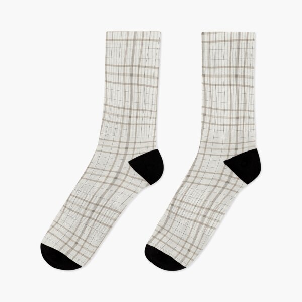 Item preview, Minimalist Neutral Taupe Plaid Tartan Seamless Linen Texture designed and sold by svarupa.