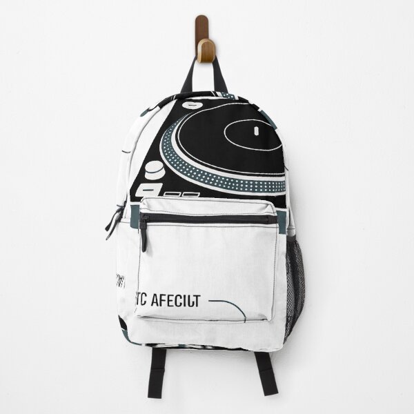 Item preview, DJ Turntable Minimal Contemporary Infographic Art – Modern Music & Party Culture Design designed and sold by OzzFrequency.