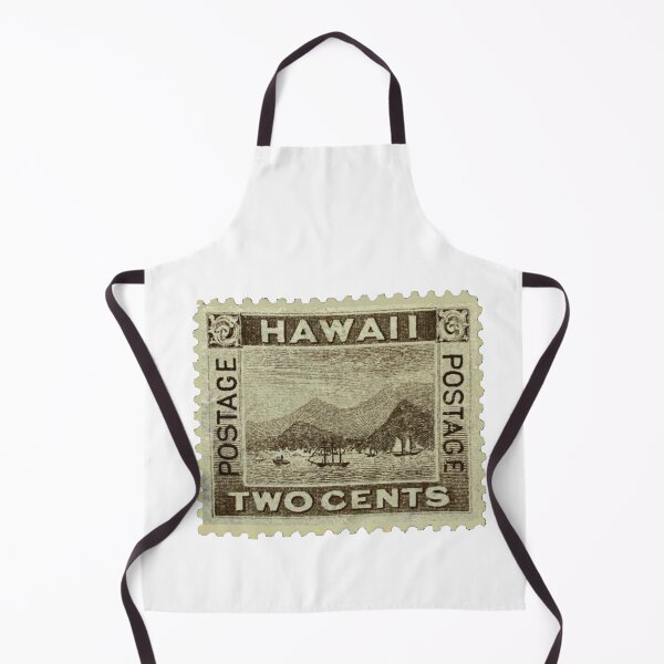 Item preview, Vintage Hawaii Two Cents Sepia Postage Stamp designed and sold by red-amber65.