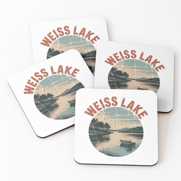 Item preview, Weiss Lake – Vintage Warm Lakeside designed and sold by JessArty ⭐⭐⭐⭐⭐.