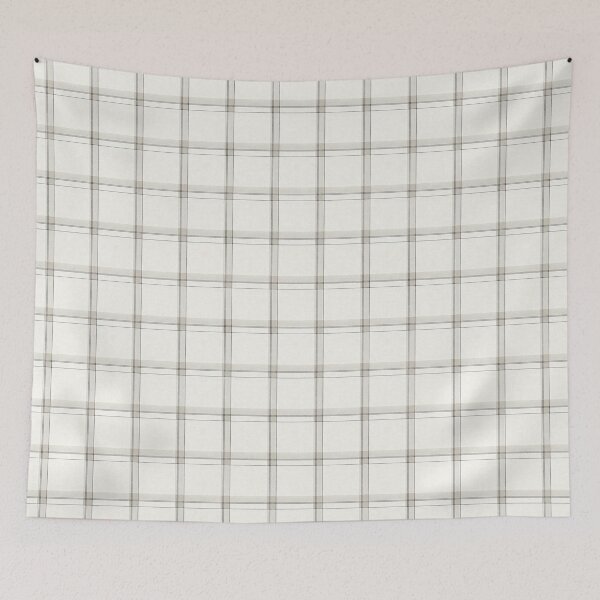 Item preview, Minimalist Neutral Taupe Plaid Tartan Seamless Linen Texture designed and sold by svarupa.