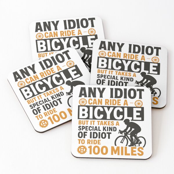 Item preview, Bike Cyclist Any Idiot Can Ride A Bicycle designed and sold by hemagamo.