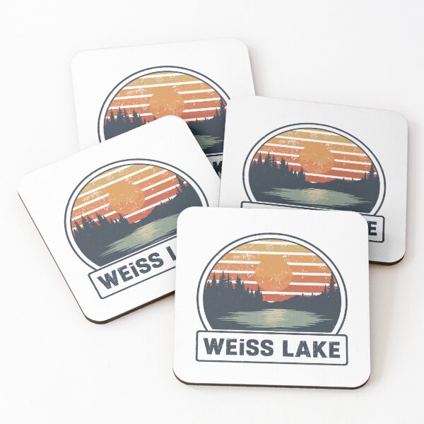 Item preview, Weiss Lake – Classic Retro Sunset designed and sold by JessArty ⭐⭐⭐⭐⭐.