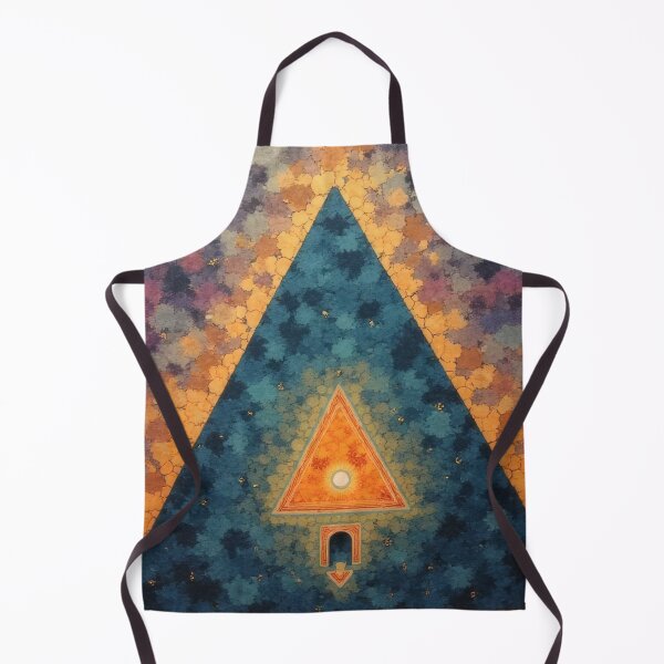 Item preview, Abstract pyramid in a cosmic landscape designed and sold by Mianku | Für das Leben.