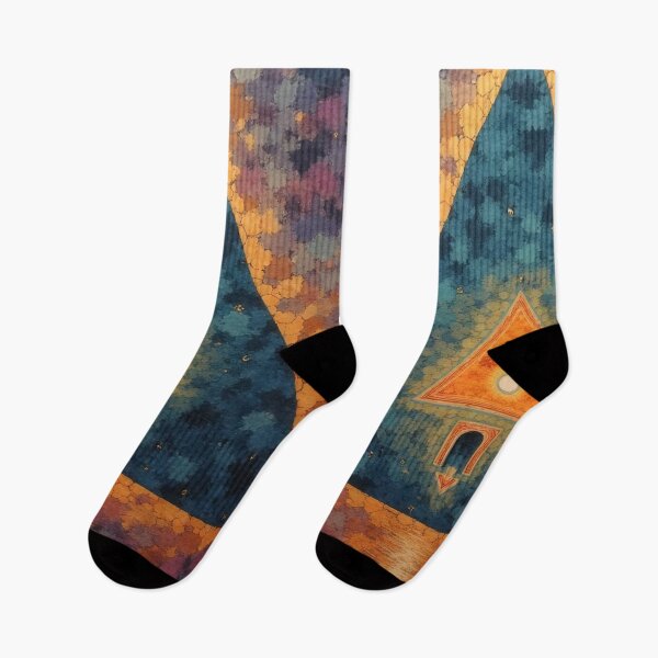 Item preview, Abstract pyramid in a cosmic landscape designed and sold by Mianku | Für das Leben.