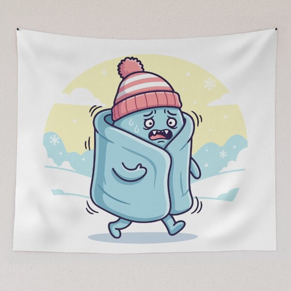 Item preview, Walking Blanket Winter Mood designed and sold by xmoudx.